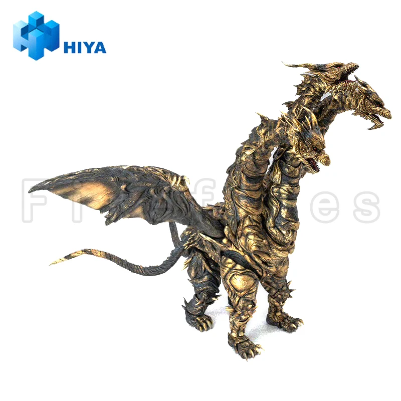 [Pre-orden] Figura de Acción HIYA de 25 CM (10 Pulgadas) de la Serie Exquisite Basic, Godzilla Final Wars 2004, Keizer Ghidorah, Modelo de Anime