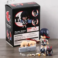 Kill La Kill 1331 Ryuko Matoi Souvenir Jacket Ver. Cartoon Kawaii Q Version Doll Action Figure Toy