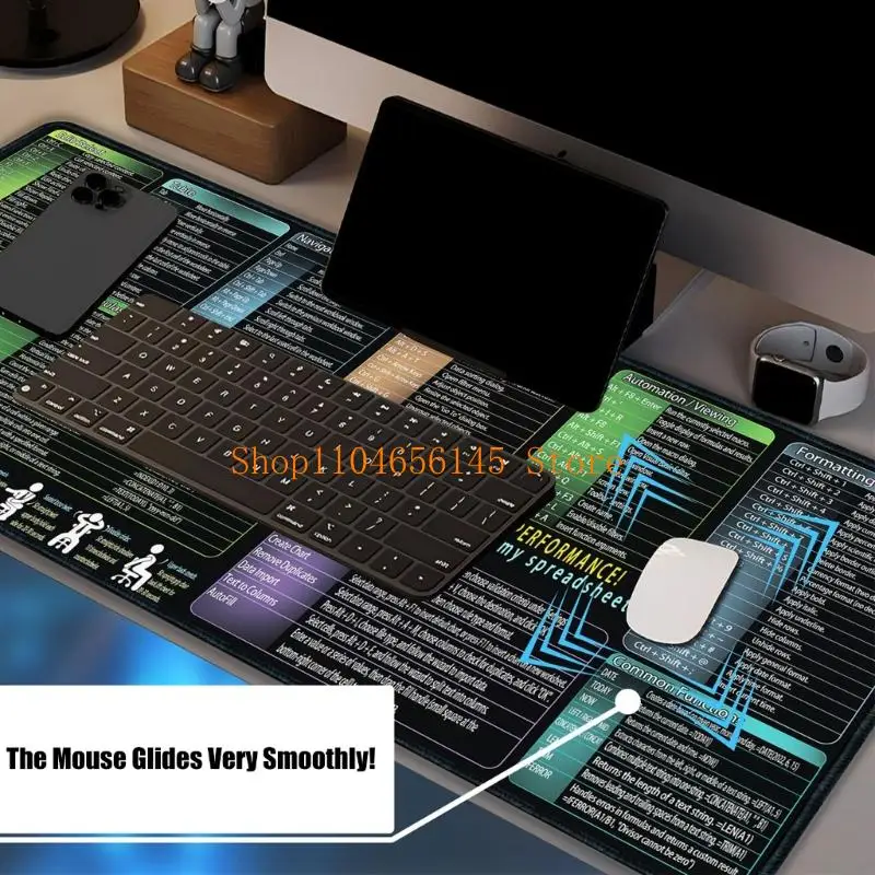 5ASD 400X900X3MM PAD مع Excels Word Function مفتاح الأسطح المقاومة للماء