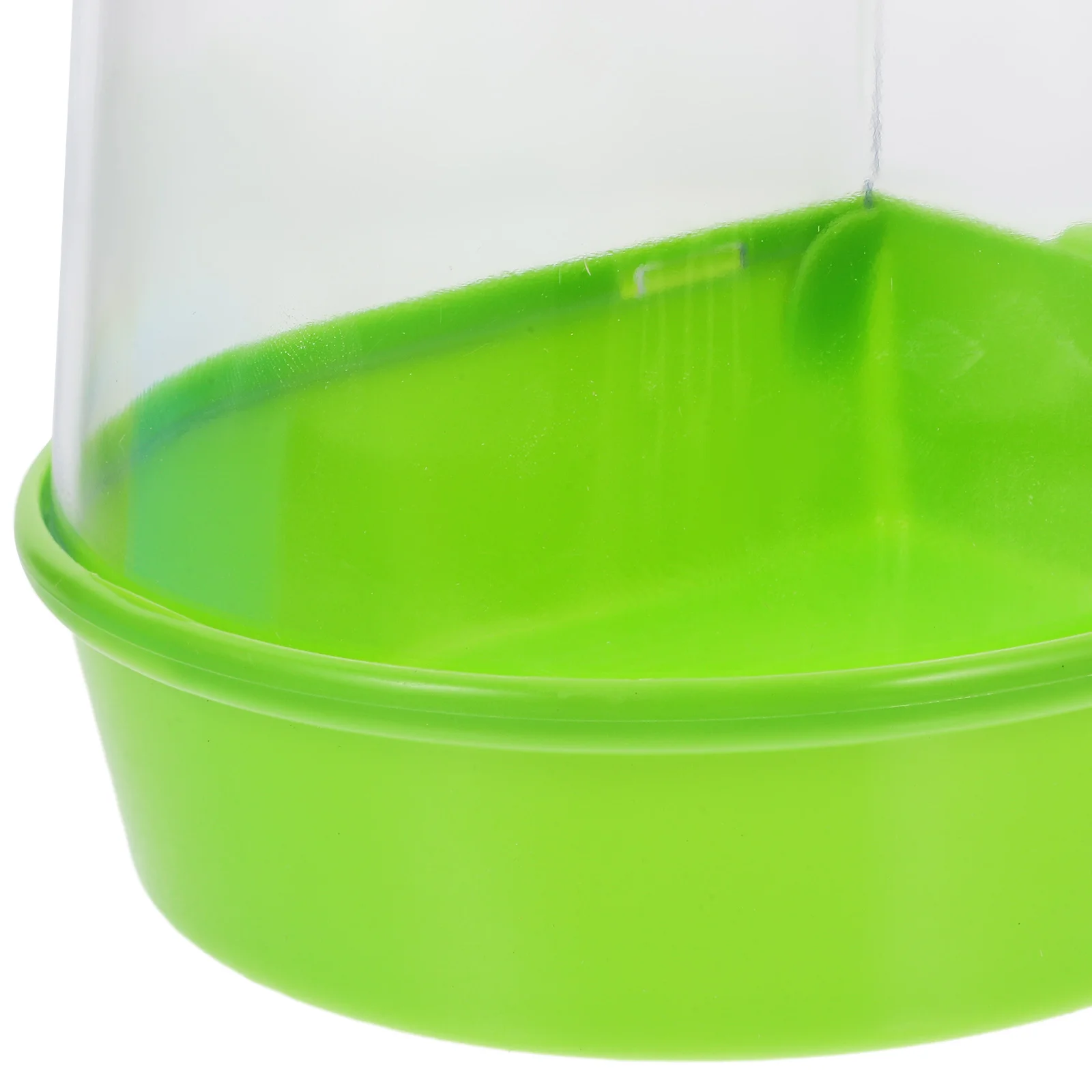 

2 Pcs Bird Bathtub Shower Basin Feeder Parrot Bathing Supplies Bathtubs Pet Travel