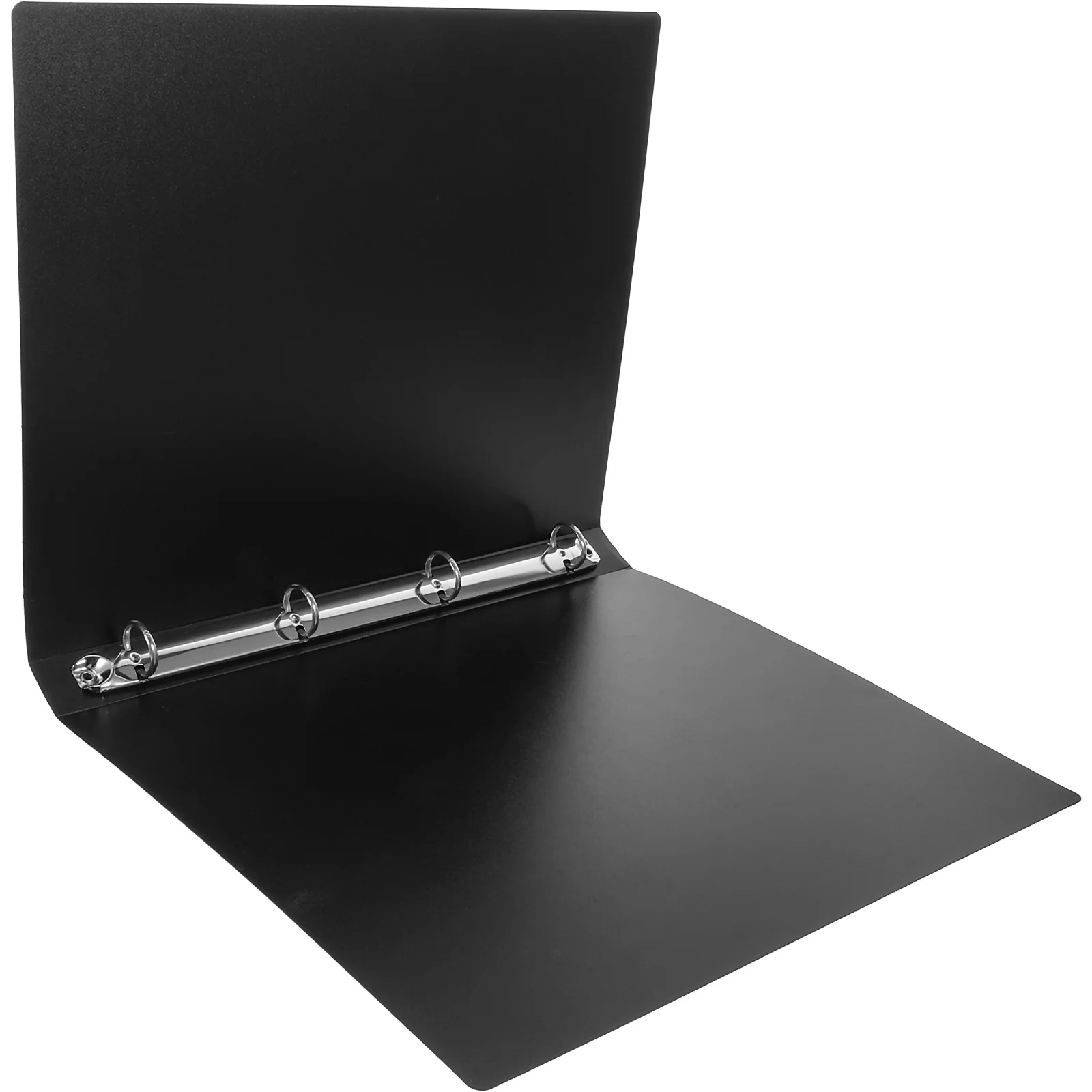 Construction Paper Organizer Four Hole Folder Pocket Notebook Document Black File