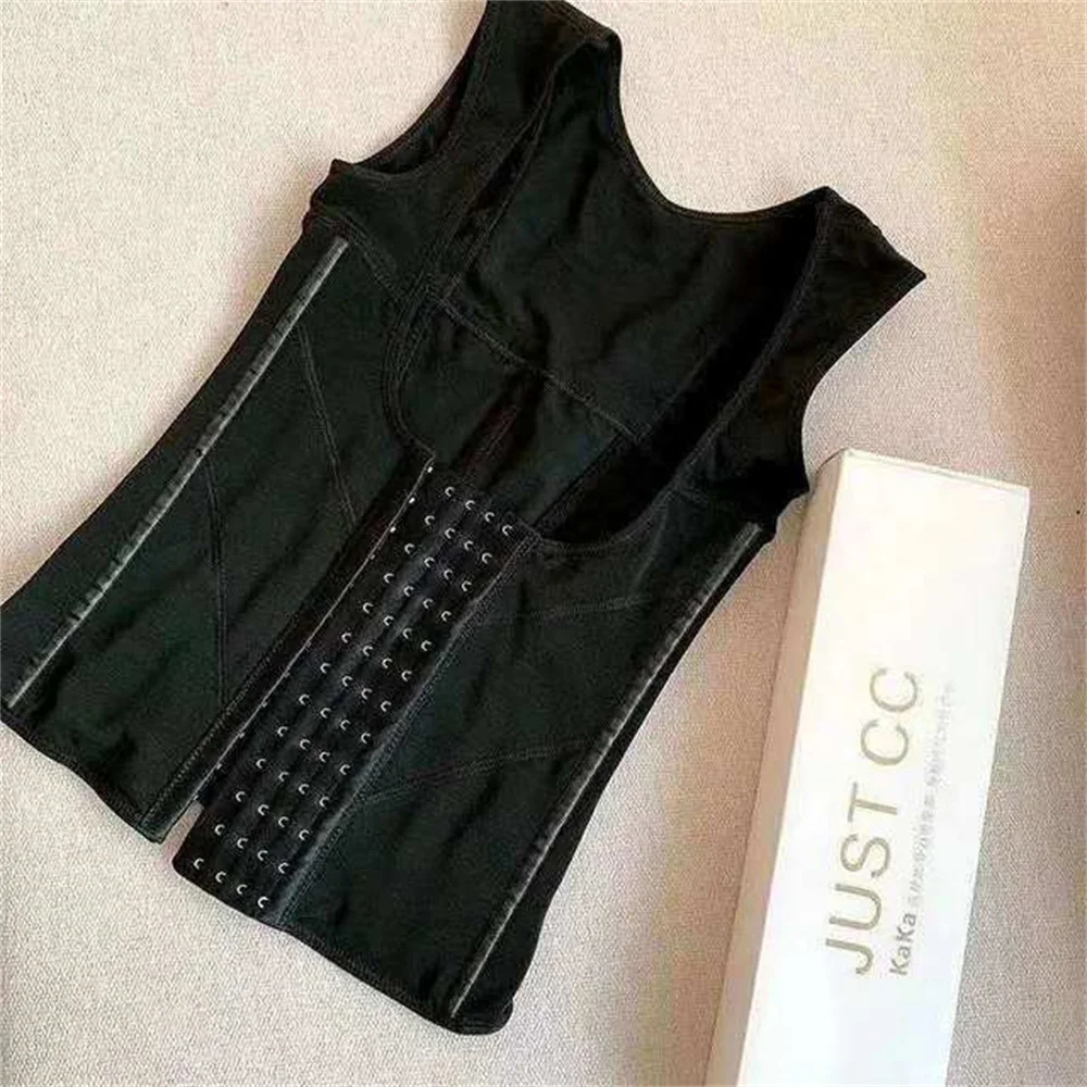 Breasted waist waist waist waist waist waist waist waist waistcoat postpartum shapewear vest underwear lift hip women corset tig