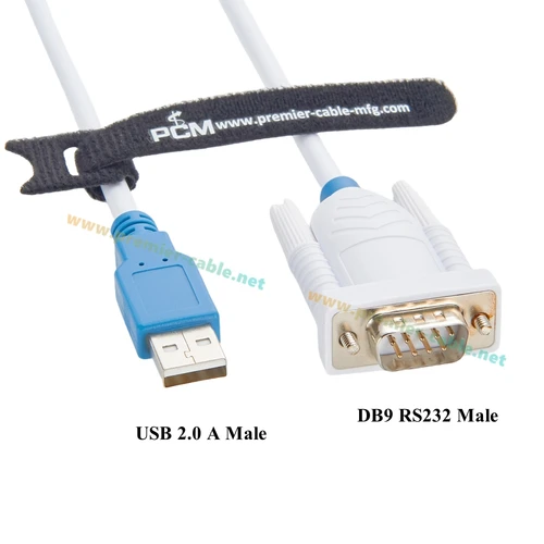 Imagen 2 del producto Cable convertidor FTDI UT232R-200 USB a RS232 de grado Industrial con Chip FT232R Cable serie USB 2,0 a DB9 para Windows Linux Mac