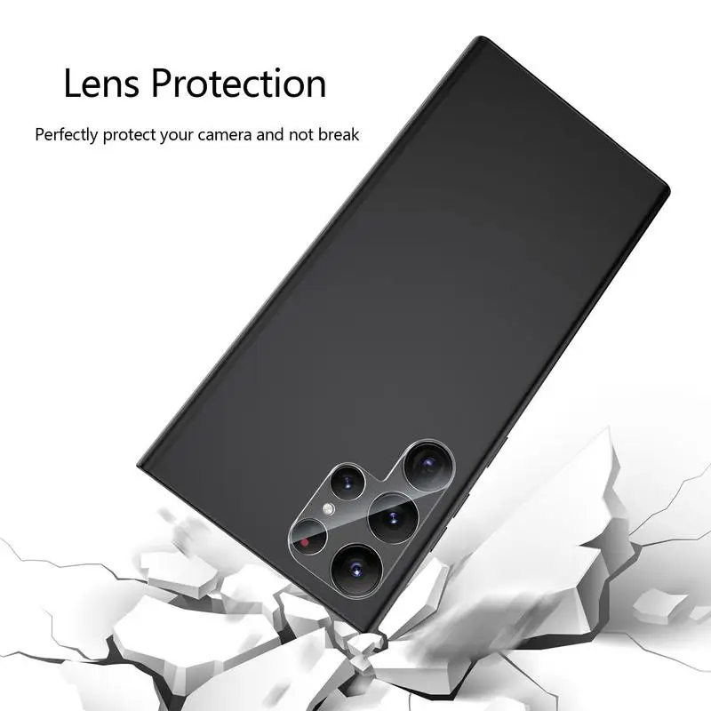Tempered Glass Camera Cover Scratch-Resistant Tempered Glass Scratch-Resistant And Anti-shattering For S22 Ultra