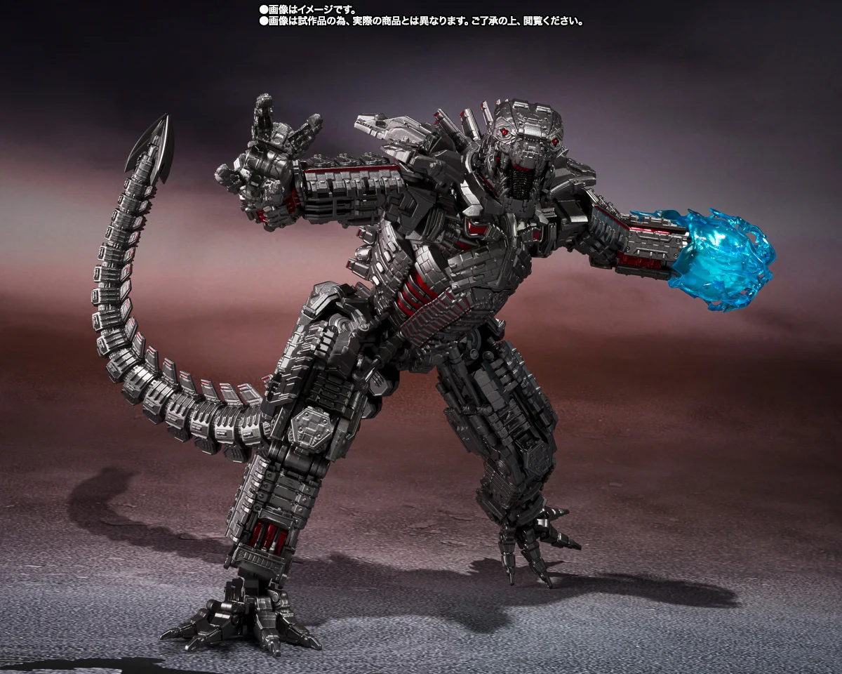 Original Bandai S.H.Monsterarts SHM FROM Godzilla VS. Kong (2021) Mechagodzilla Movable Monster PVC Action Figure Model Toy