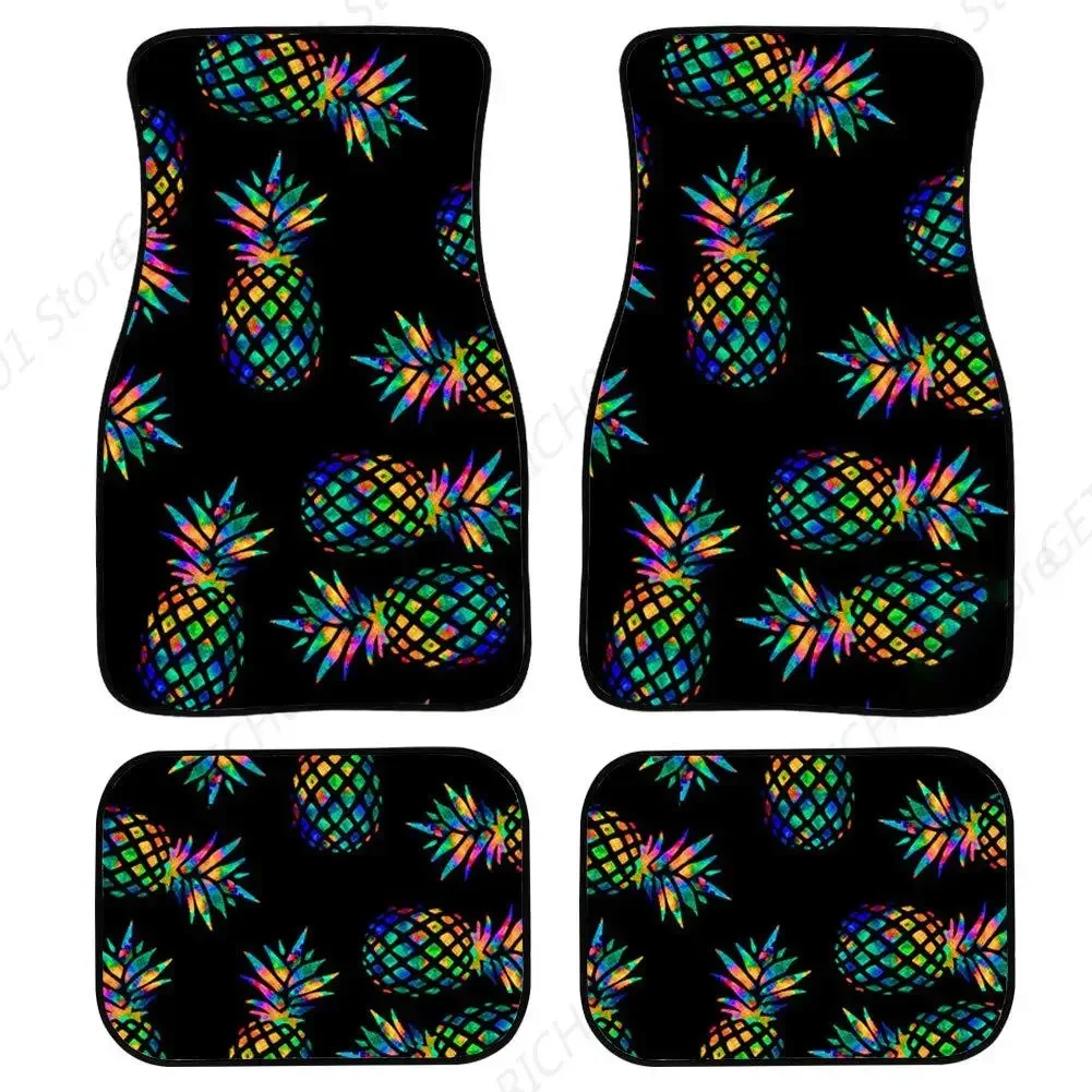 

Alfombrillas Para El Suelo L Coche Piña A La Moda, Alfombrilla Para El Suelo Automotriz Lantera Y Trasera Universal Para Todo T