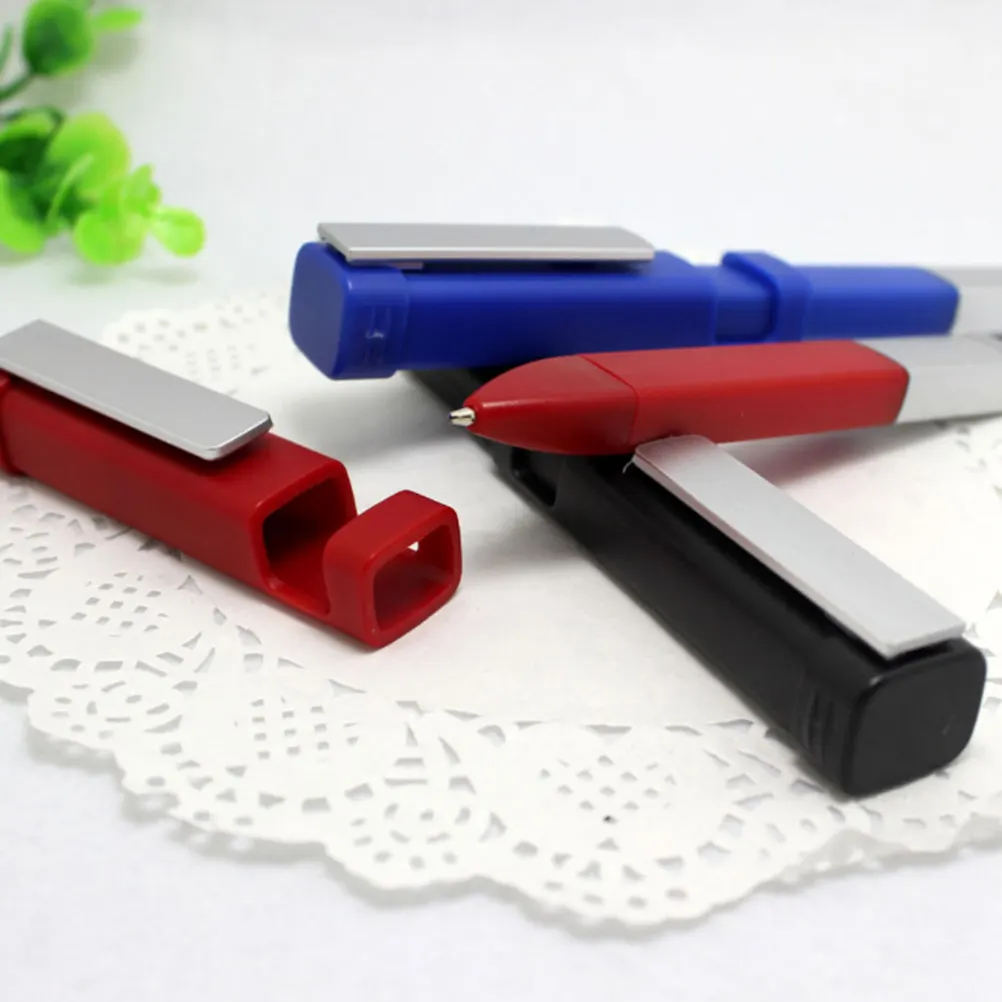 

3Pcs Multifunctional Ballpoint Pen Phone Holder Stylus Screwdriver Creative Portable Tool Multiofunctional Ballpoint Pen