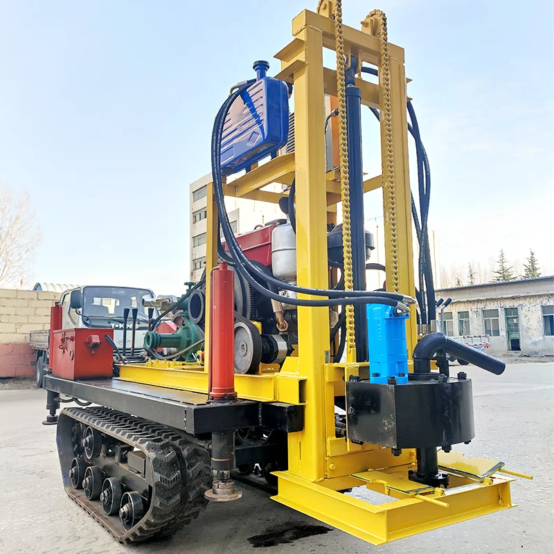 

Гибкая дрель мощностью 30 л.с., 180 м, дизельная высокоэффективная установка для бурения водяных скважин