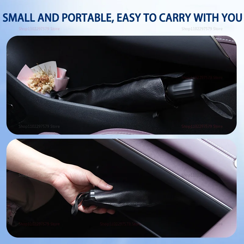 مظلة محمولة للزجاج الأمامي للسيارة داخل النافذة الأمامية للحماية من الشمس عازلة واقية من الشمس للتخزين المريح