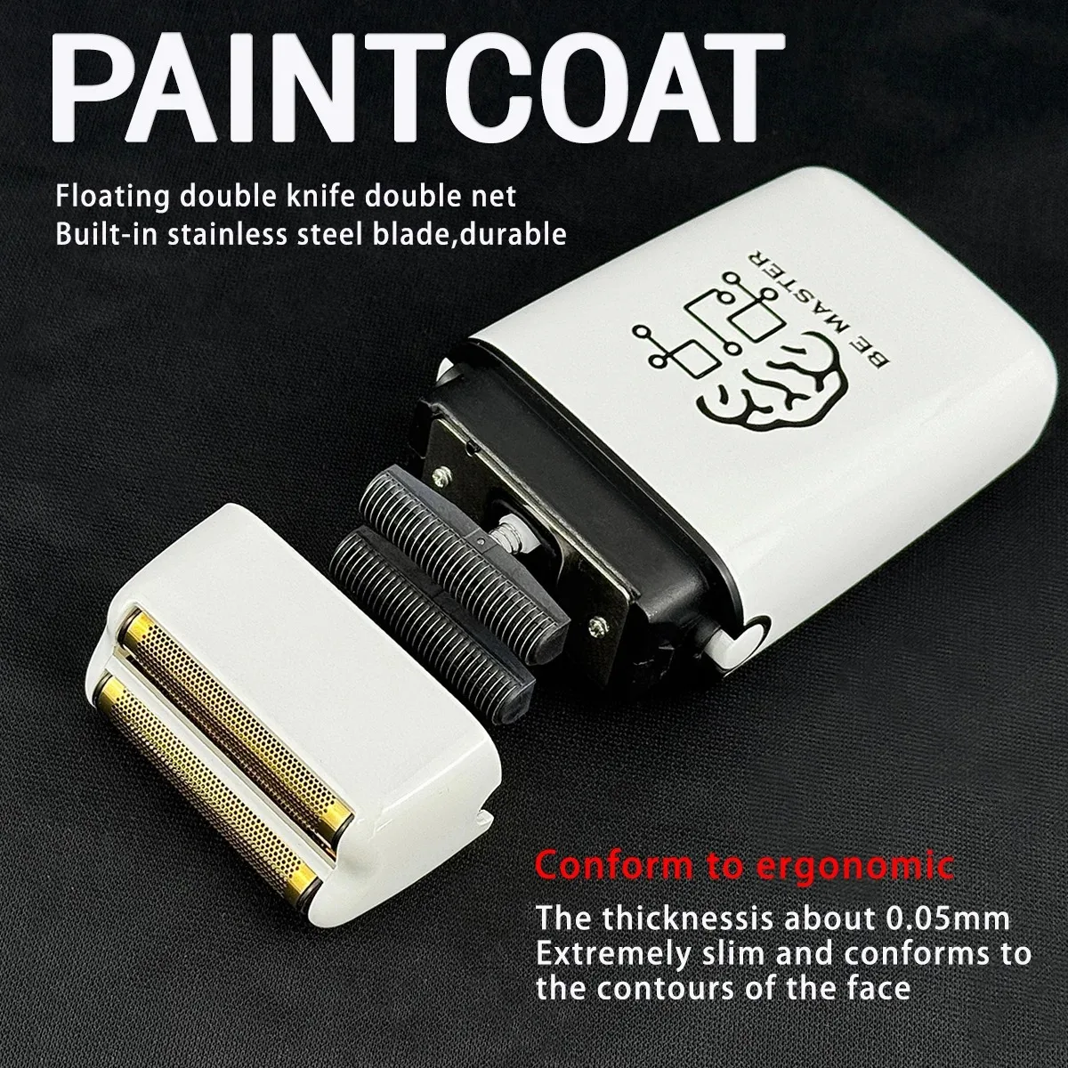 BRDCLIP 106B FA1T 609 ماكينة قص الشعر الاحترافية 7500 دورة في الدقيقة 7700 دورة في الدقيقة 7000 دورة في الدقيقة DLC شفرة مع قاعدة 106B ماكينة قص الشعر بدون فرشاة #6