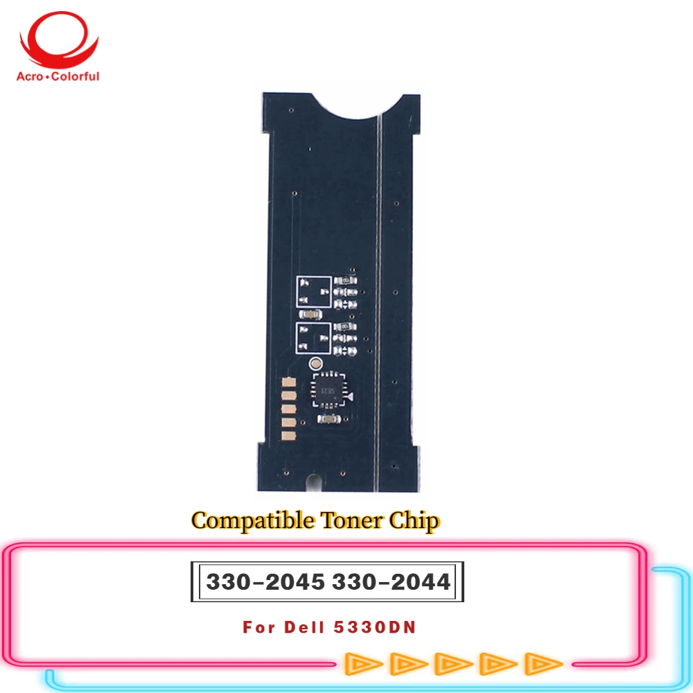 Black 20K 330-2045 Compatible Toner Cartridge Chip Apply to Dell 5330DN Laser Printer