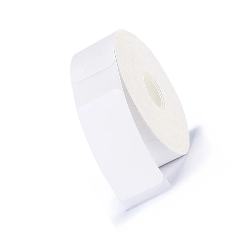 Niimbot D101 D11 D110 White Label Printing Paper Name Sticker Adhesive Book Stationery Labeling Machine Labels Roll