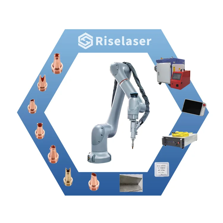 1000w 1500W 2000W 3000W Robot Arm Automatic Welding for Stainless Steel and Carbon Steel Automatic Robot Arm Welding