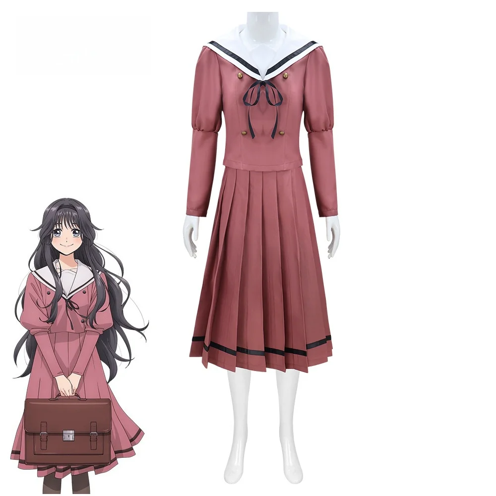 

The Fragrant Flower Blooms With Dignity Waguri Kaoruko Cosplay Costume JK Uniform Carnival Women Casual Daily Set