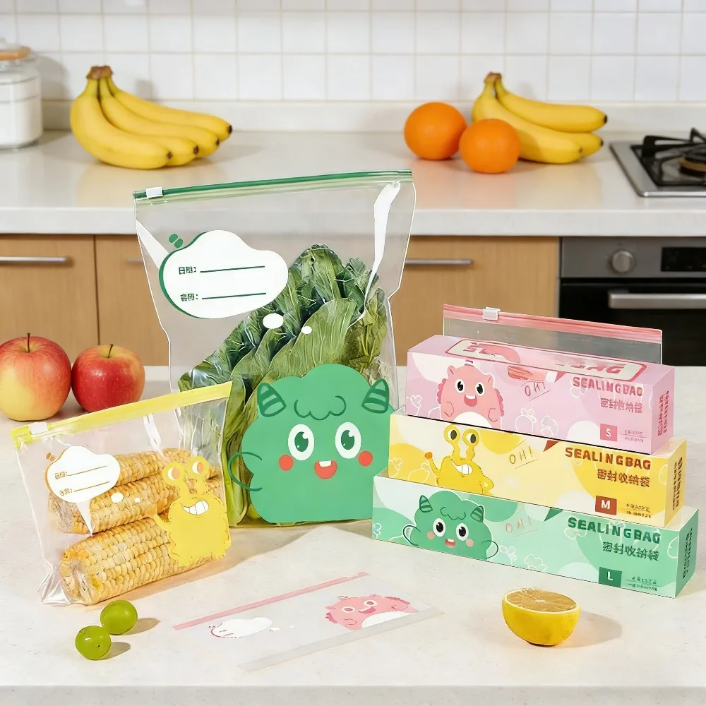 Lot de 55 sacs de conservation alimentaire réutilisables (snacks, sandwichs), sacs à fermeture éclair étanches, sacs de congélation, sûrs, sacs de rangement pour la cuisine