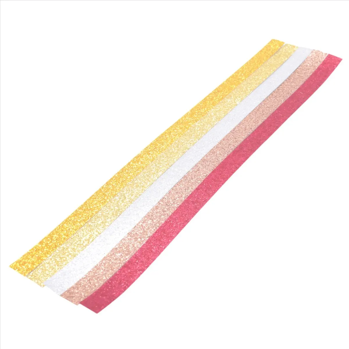 

BAAU 520 листов блестящей бумаги, складная бумага, бумажные полоски со звездами, украшение Lucky Stars, складная бумага для рукоделия, желтая