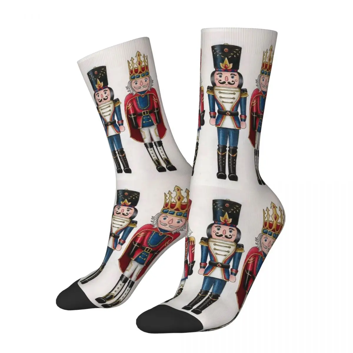 ¡Feliz Navidad y festividades! Calcetines largos Harajuku para todas las estaciones, medias de alta calidad, accesorios para regalo de cumpleaños