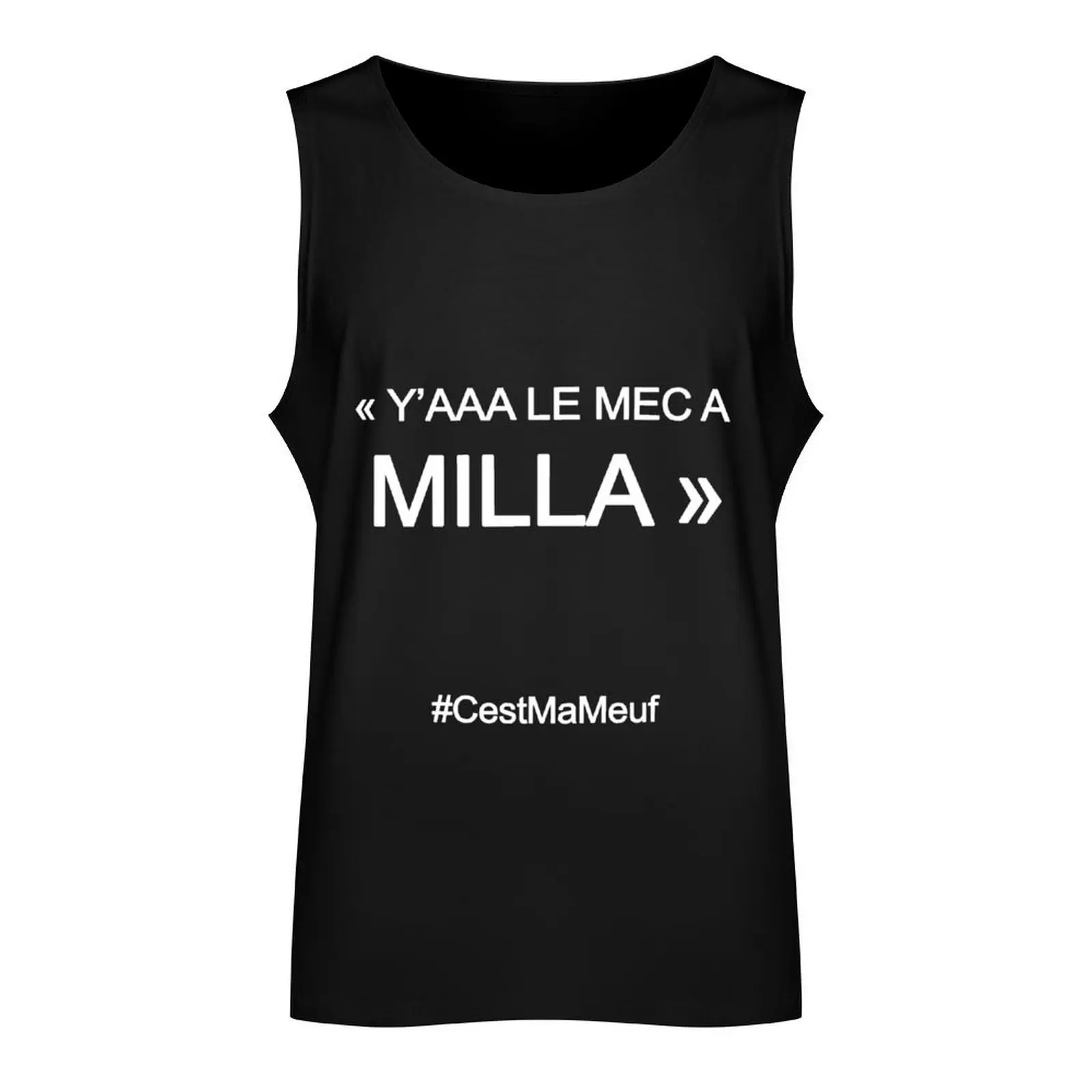 There's the guy at milla Tank Top Men's clothing summer male top men clothing