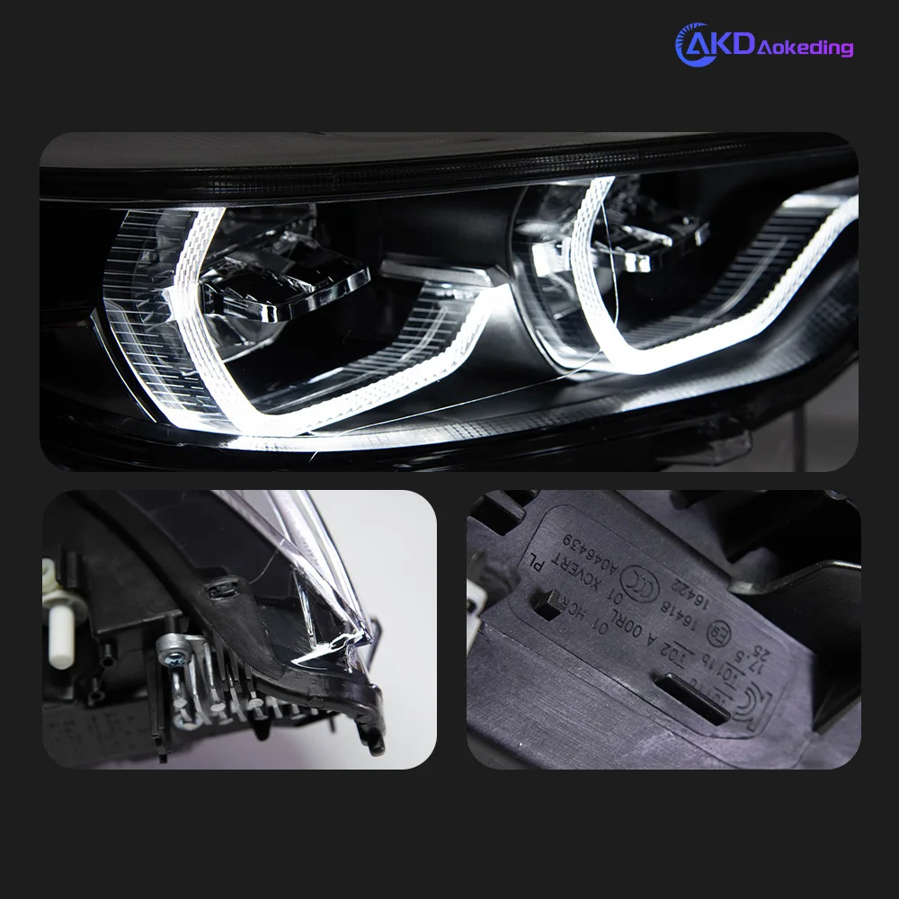 Akd Autolampen Voor Bmw F32 Led Koplamp 2013-2019 F36 F80 F33 Drl 425i 428i 430i 435i Signaalkoplamp Auto Accessoires