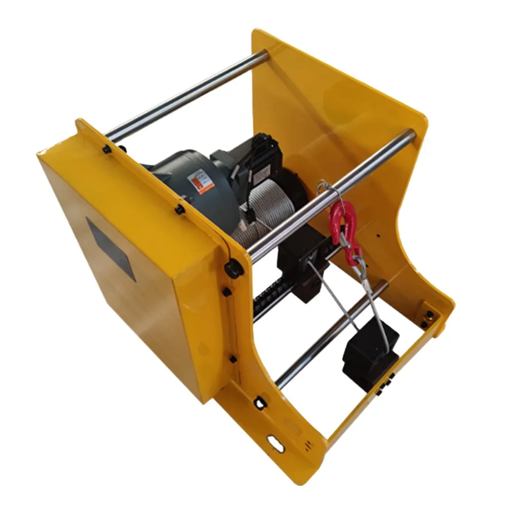 For Servo Winch PLC Programming Control Equipment Supporting Low Noise Traction Lifting Fixed Rope Out Industrial Winch