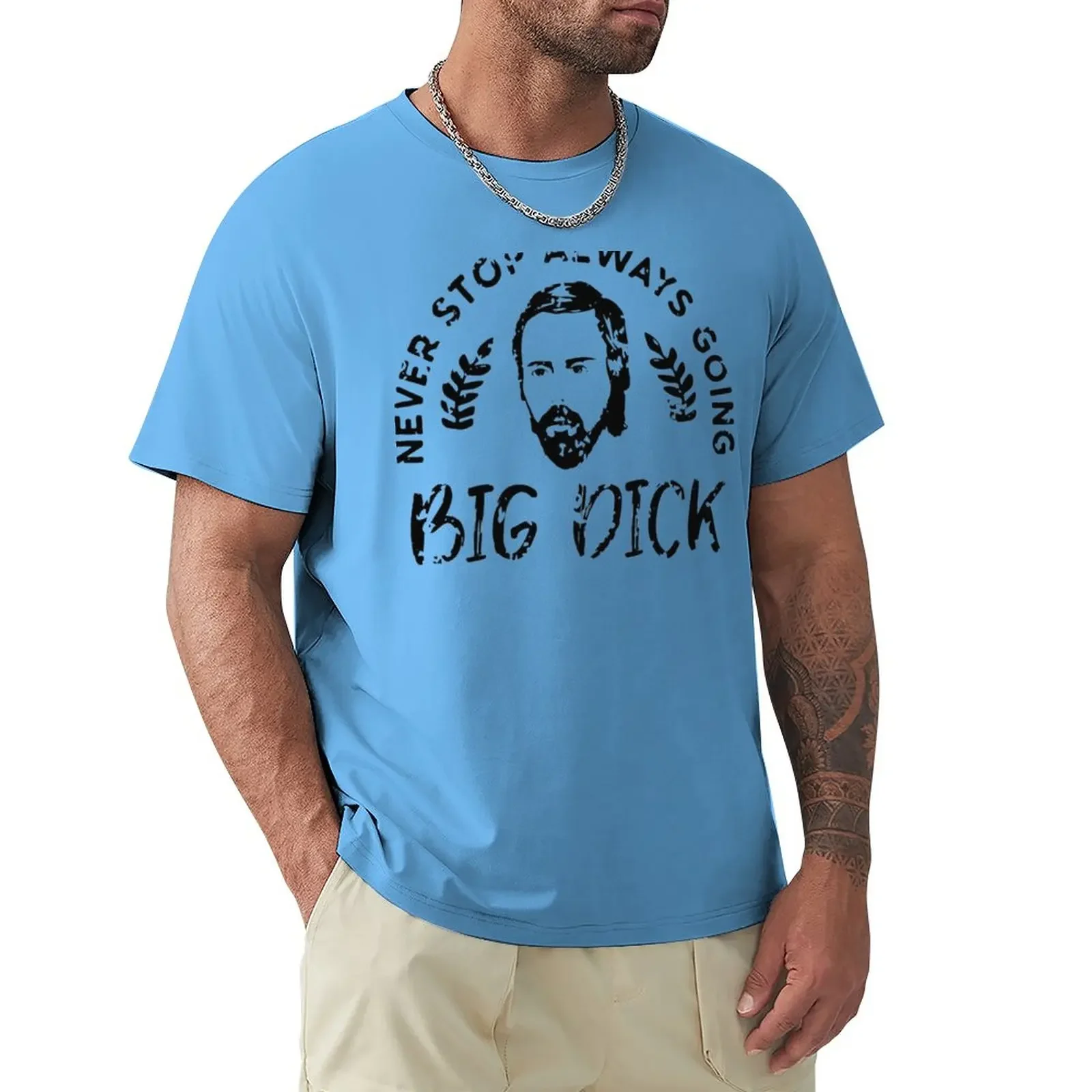 

Asmongold Never Stop Always Going Big Dick Classic T-Shirt aesthetic clothes oversized Men's t shirts