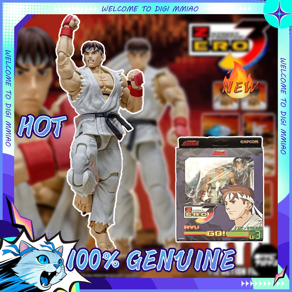

In Stock Original Storm Toys Storm Arena ST ARENA Street Fighter Zero 3 1/12 ARENA RYU Anime Collection Figures Model Toys