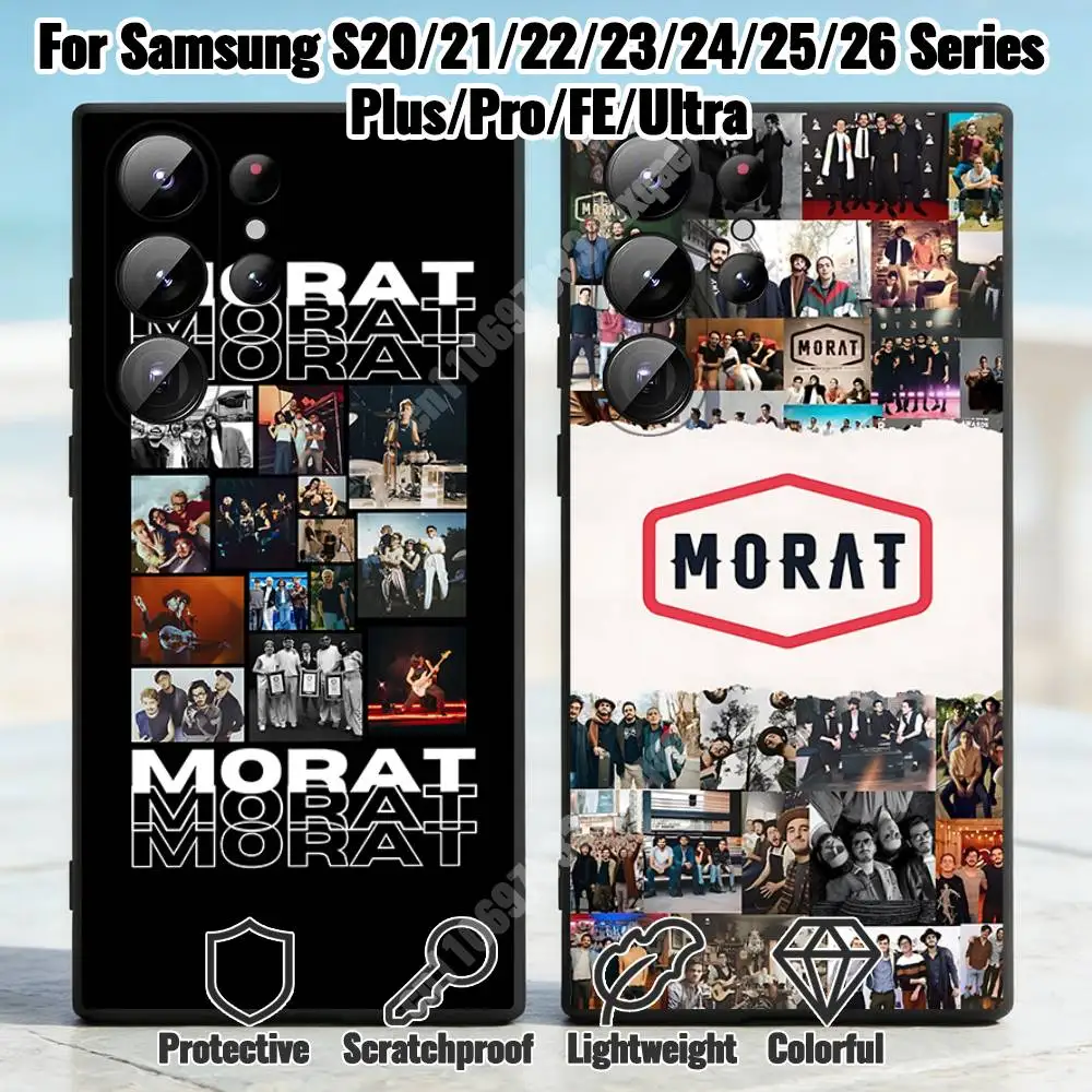 

M-Morat Band Ya Es Manana Phone Case for Samsung Galaxy S30 26 25 Ultra Plus S24 23 22 FE Lite S21 20 TPU Cover