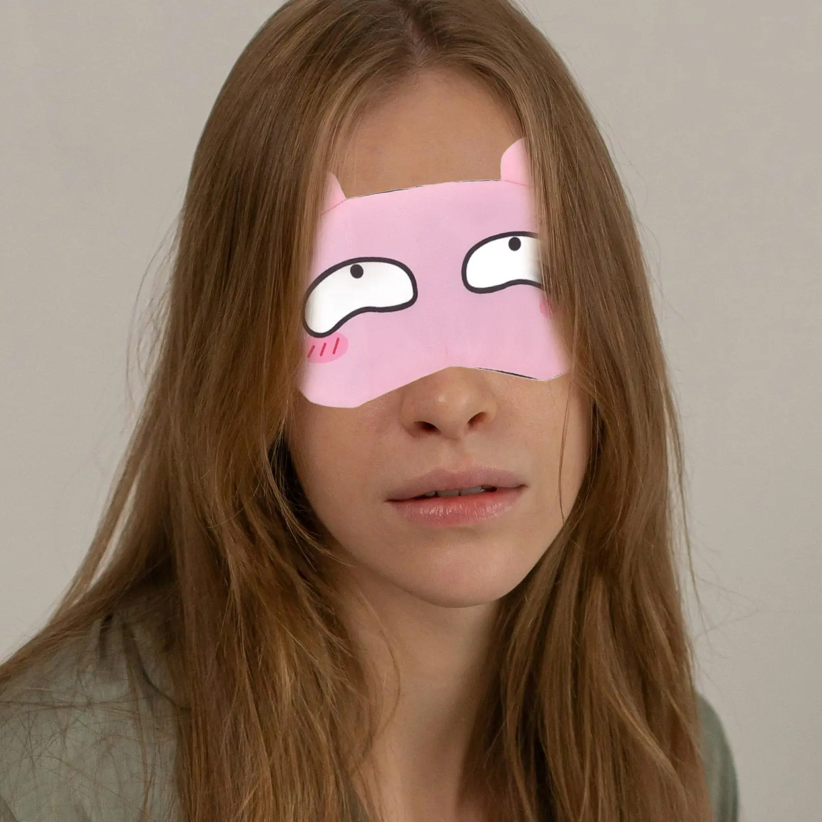 

Набор из 6 мультяшных масок для сна: милые маски для сна для детей, девочек, женщин и мужчин, дышащий мягкий материал, регулируемый ремешок, для путешествий и отдыха