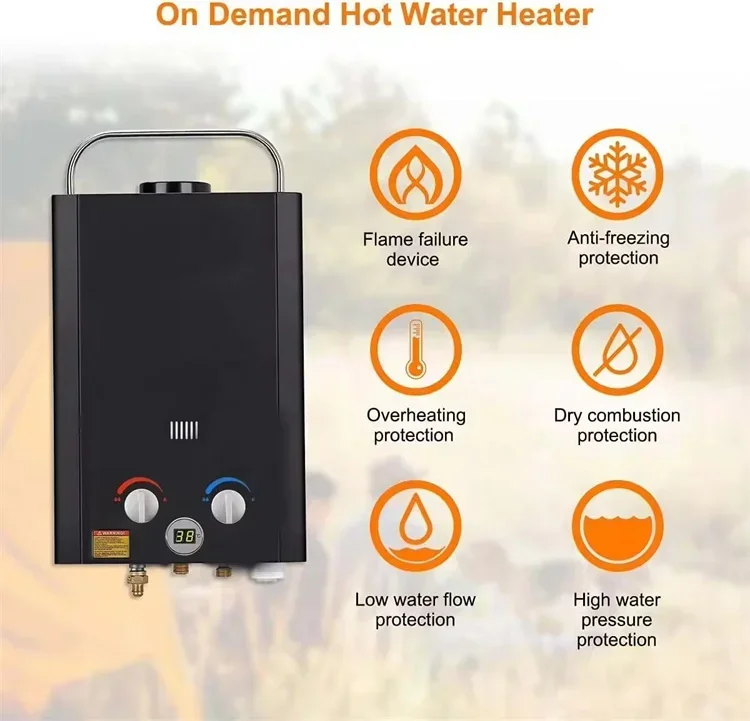 Wholesale Direct Factory Outdoor Electric Tankless Instant Gas Water Heater