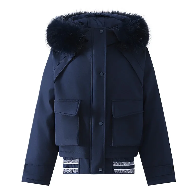 

Women's Winter Tops Jacket Cotton Coat Punch Coat Hooded Warm Thickened Vintage Simple Comfortable Leisure Soft Niche Versatile