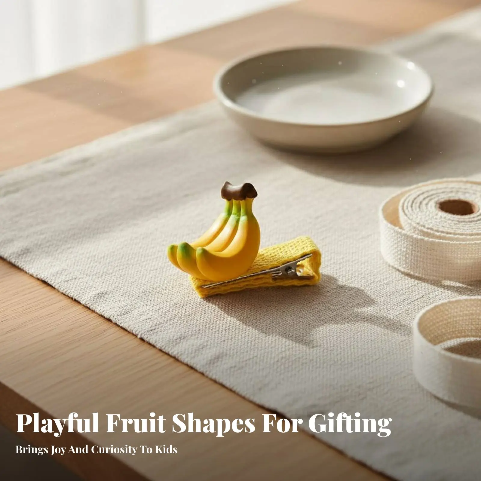

Fruit Hair Hairpin Sweet Design Simulation Fruit Hairpin Textile Wrapped Jaw Hairpin Versatile Cute Hair Barrette Colorful