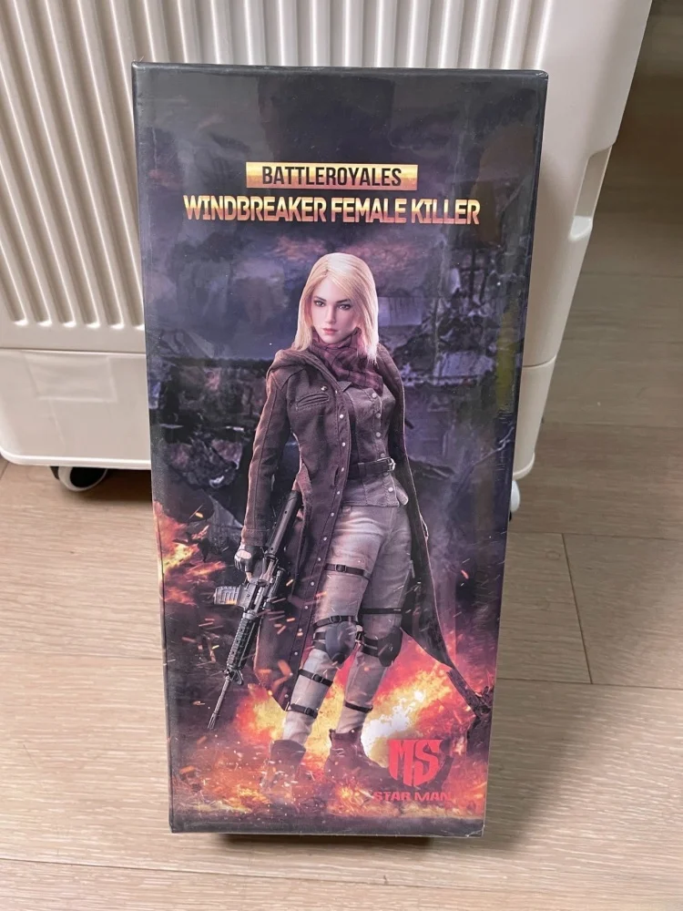 

Brand New STAR MAN MS-002 1/6 Scale Female Soldier Agent 12'' Soldier WINDBREAKER FEMALE KILLER Full Set Collectible Model Toy