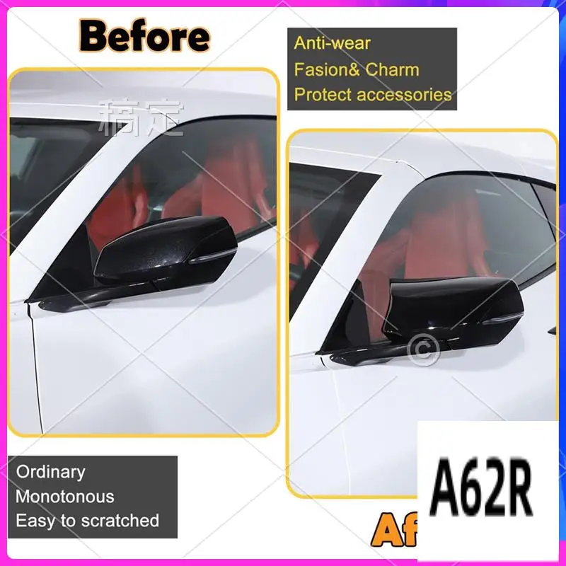 

R2-Side Rearview Mirror Guard Cover Trim For Corvette C8 Z51 Z06 2020-2023 Accessories