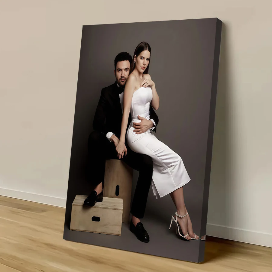 Pôster de Lona Personalizado com Impressão de Anime e Jogos, Pintura com Sua Foto, Presente Personalizado, Figura de Animal de Estimação, Decoração para Casa