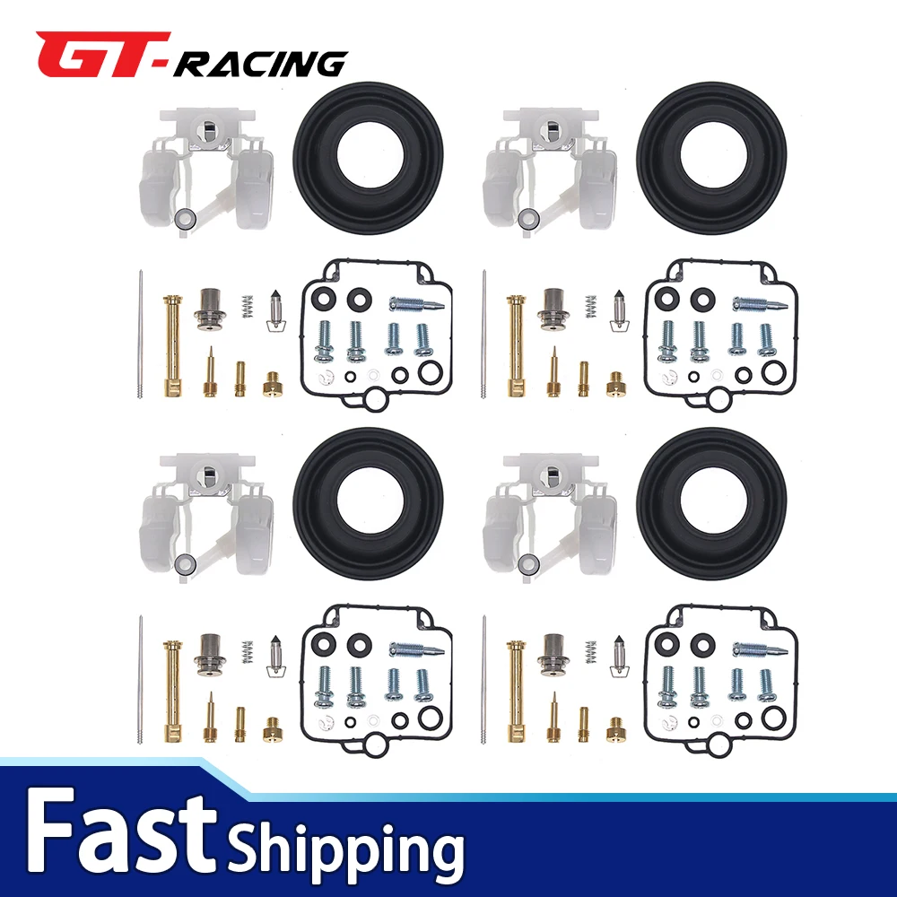 

For SUZUKI Bandit 400 GSF400 GK75A 4X Carburetor Carb Rebuild Repair Kit & Float