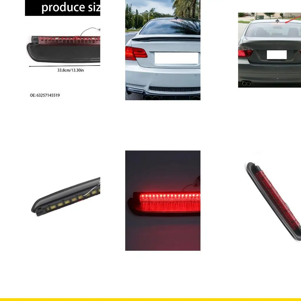 

SZCH High Level 3rd Brake Light 63257145519 Replacement Third Brake Rear Brake Light