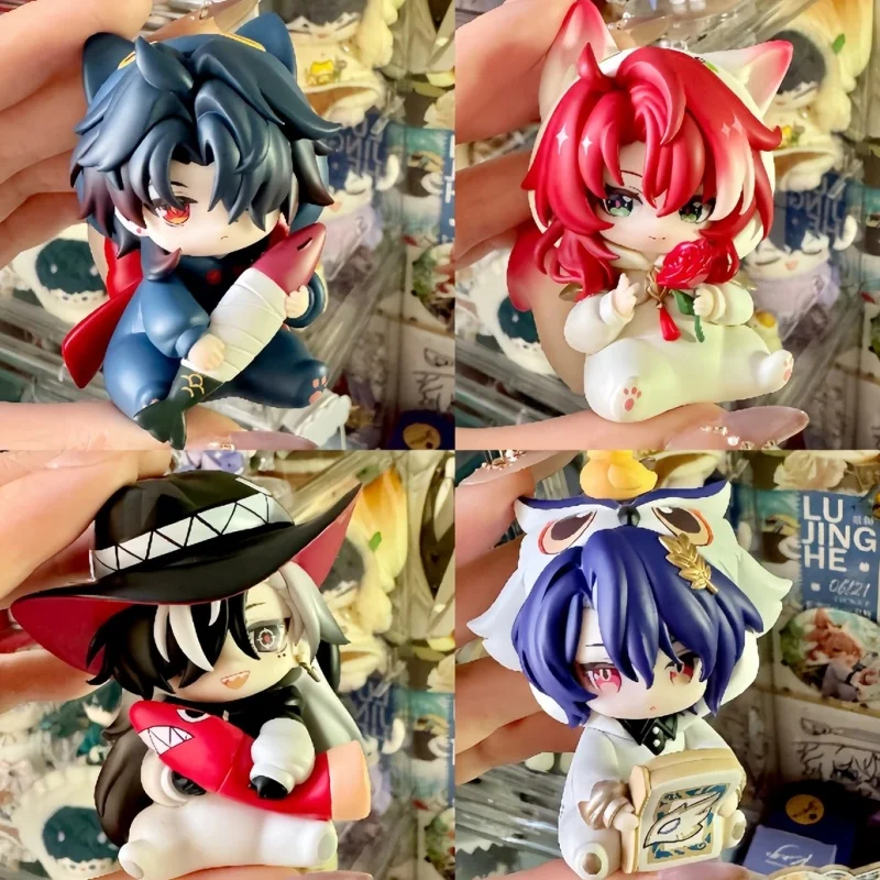 

Genuine Honkai Star Rail Male Dormitory Series Blind Box Q.Ver Cute Mini Cartoon Figure Sunday Dan Heng Blade Aventurine Gift