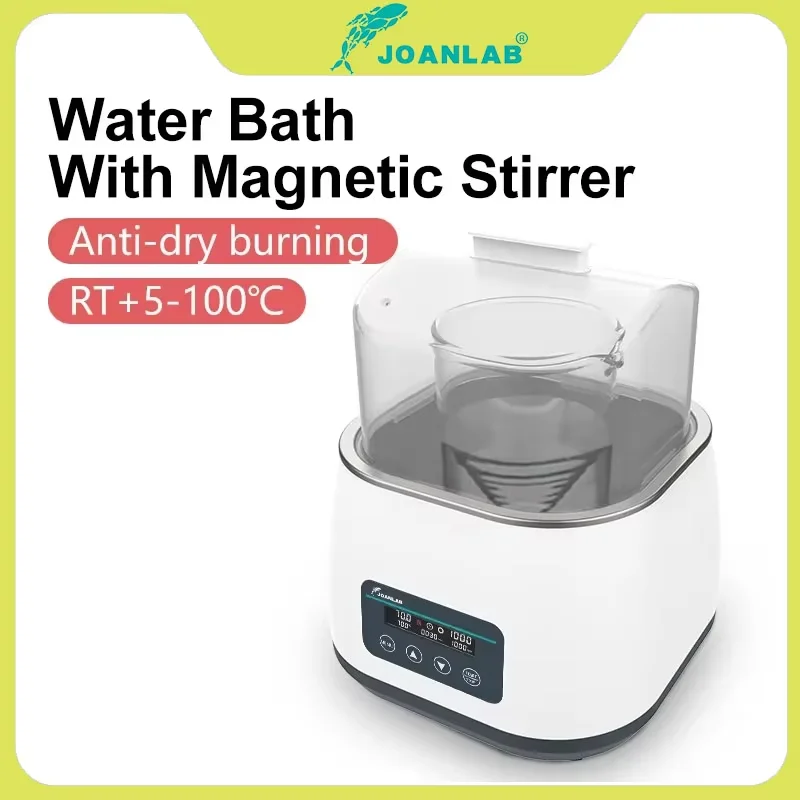 

JOANLAB цифровой дисплей термостатический сбор тепла магнитная мешалка водяная баня с магнитной мешалкой