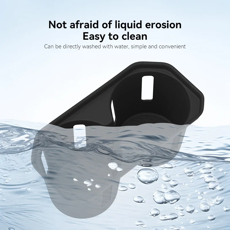Non-Slip Cup Holder Pad for Toyota bZ4X 2026 Silicone Drink Coaster Shockproof Center Console Mat Protects Cup Holder view 4