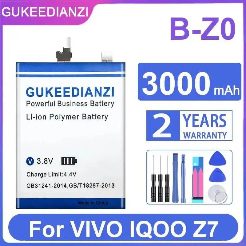

B-Z0 High Performance 3000Mah Mobile Phone Battery For Vivo Iqoo Z7