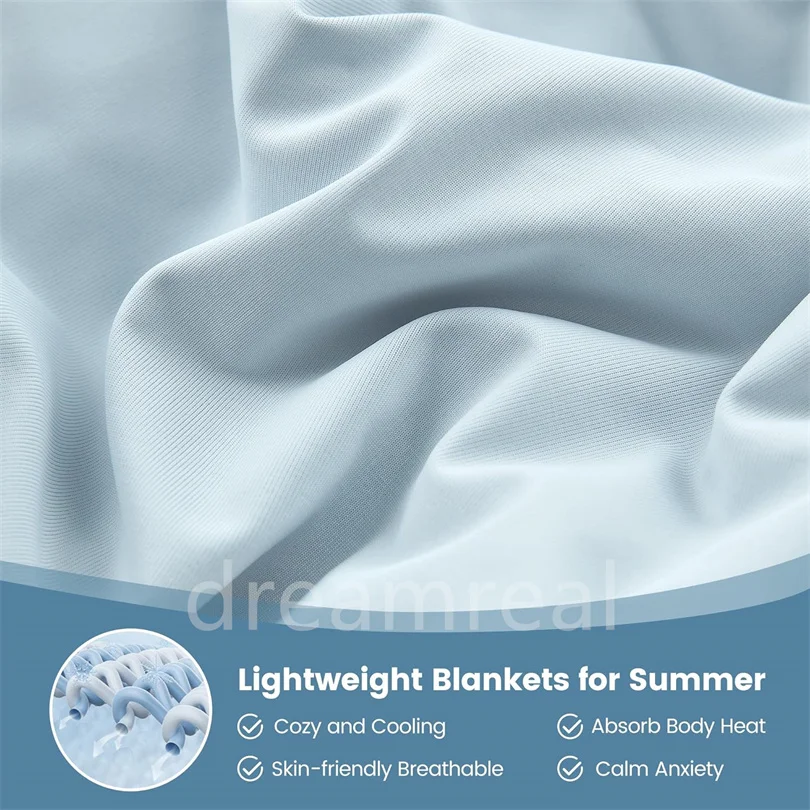 لحاف تبريد ، بطانية تكييف الهواء ، خفيفة الوزن ، قماش ناعم ، لمسة باردة ناعمة ، لحاف صيفي ، جودة عالية