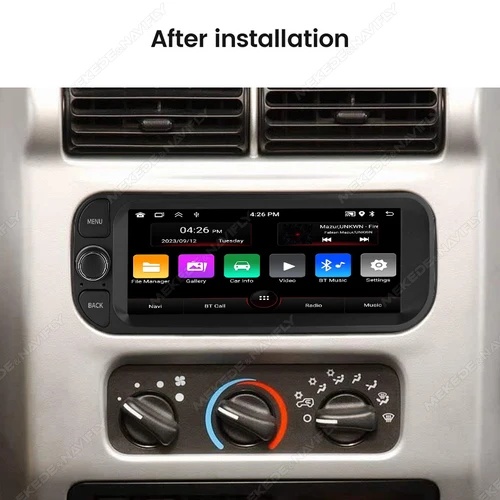 Imagen 2 del producto Android 13 todo en uno Radio de coche para JEEP Grand Cherokee Liberty Wrangler Chrysler 2002 - 2006 reproducción de coche Auto Multimedia GPS DSP radio de coche con bluetooth y usb，carplay inalambrico sistemas