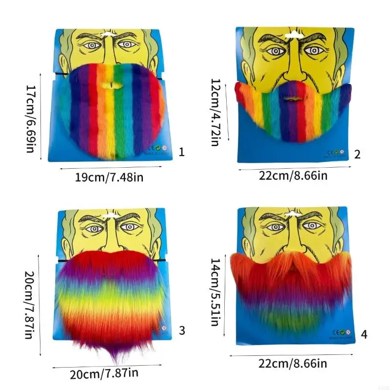 H58E Funny Beards Costum