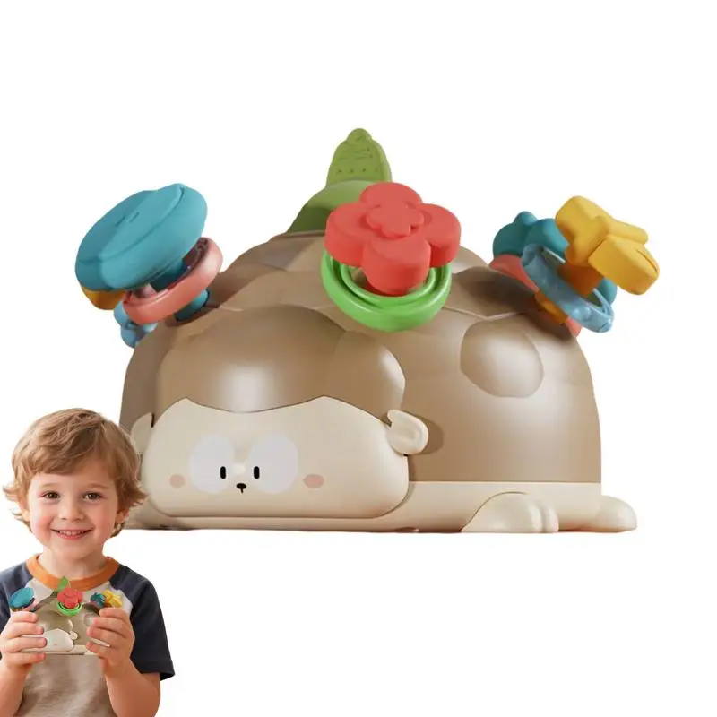 

Baby Teething Toys Sheep Shaped Baby Teething Relief Toy Educational Activity Easy Grasp Rattle For Boys Girls Learning Travel