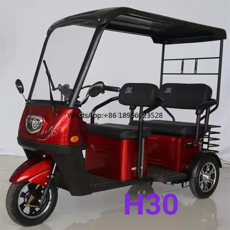 

800watts MIQI Factory Wholesale Customized New Energy adult electric tricycle three wheel electric scooters