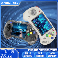 ANBERNIC RG ARC-D Retro Handheld Game Console Android Linux System 4.0-inch IPS RK3566 64 Bit Game Player RG ARC-S Linux HD Out