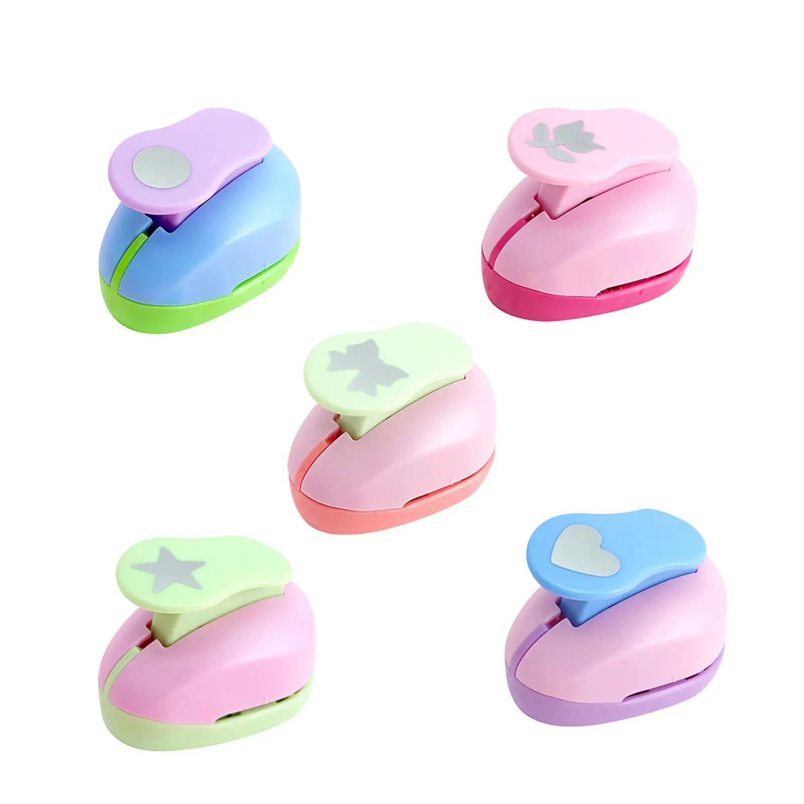 Paper Punches for Crafting Decorative Hole Punch Shapes Premium Paper Puncher for Photos Magazines Paper Craft Kindergarten