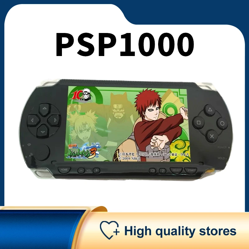 Original PSP 1000 game console 64GB 128GB memory card includes free games, pre installed games, and ready to play/Rich color