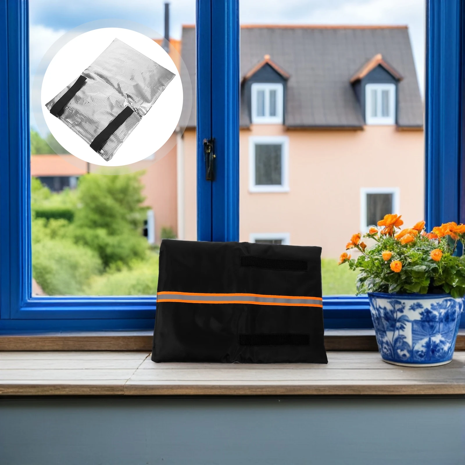 

2Pcs Thickened Tap Insulator Oxford Spigot Cover with Foam Lining for Outdoor Water Source Freeze Protection in Harsh Weather