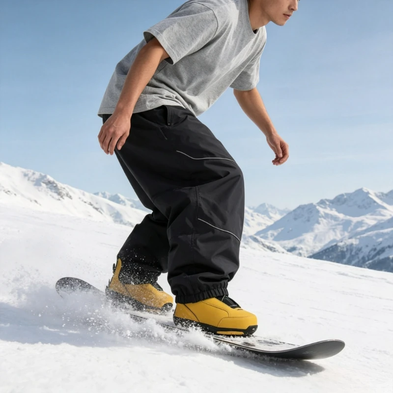 Picture 4: 2026 New Winter Skiing Pants Warm Waterproof Outdoor Solid Women Men Snowboarding Pant Windproof Breathable Sports Ski Trousers